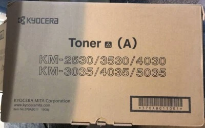Kyocera Mita Genuine New Black Toner 370AB011 (X4) - Image 1 of 4