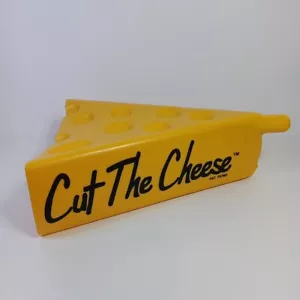 Vintage EUC 10" Green Bay Packers Cheese Cut The Cheese Horn Whistle - Imagen 1 de 5