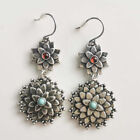 New @tract Lotus Drop Dangle Earrings Gift Vintage Women Party Holiday Jewelry