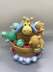 Noah's Ark Piggy Bank Porcelain Baby Animals - Picture 1 of 6