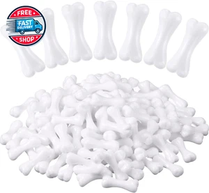 300 Pcs Plastic Bones Mini Skeleton Bones White Fake Bones Small Human Caveman - Picture 1 of 12