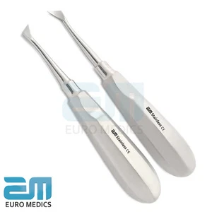 Set of 2 Dental Cryer 27 Cryer 28 Root Elevator Tooth Extraction Surgery Tools - Picture 1 of 3