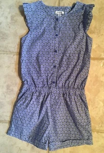 Okaidi Romper Jumper Shorts Girls size 8A/Y 128 cm - Picture 1 of 5