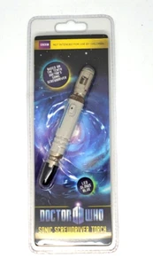 Doctor Who Sonic Screwdriver Torch/Flashlight 2009 Zeon LED Glows Blue DR 11 - Picture 1 of 2