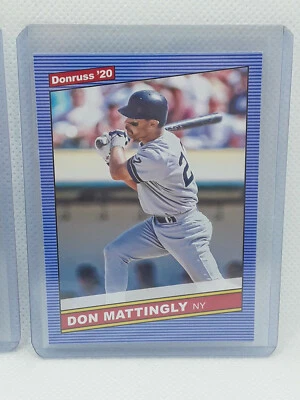 Don Mattingly 2020 Donruss Baseball - Retro 86 #216 - New York Yankees - Image 1 of 2