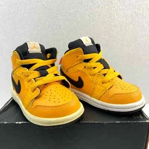 Nike Jordan 1 Mid 640735-700 Sneaker Shoes - Size 4C - Picture 1 of 7