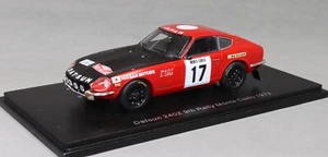 Spark Datsun 240Z Monte Carlo Rally 1973 Tony Fall & Mike Wood S6285 1/43 NEW - Picture 1 of 3