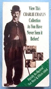 CHARLIE CHAPLIN COLLECTION Vol 1, 4-Pack VHS 10 Charlie Chaplin movies SEALED! - Picture 1 of 3