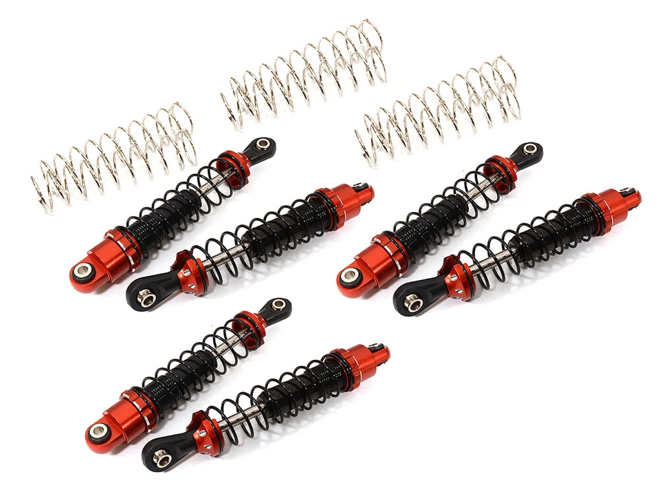 Billet Machined Shock Set (6) for Axial SCX10 II 6X6 Off-Road (L=90mm) - Image 1 of 1