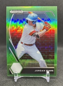 Selecciones del draft Panini Prizm 2021 Jordan Viars #pdp84 verde lima Prizm/75 Phillies - Imagen 1 de 3