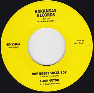 Rockabilly RE- Alton Guyon - Bop Bobby Socks Bop - ARKANSAS 45 Starday  - Picture 1 of 1