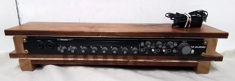 M-Audio Mtrack 8 Audio Interface - w/Custom Wood Casing - Image 1 of 4