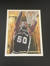 1995-96 Topps Pan For Gold David Robinson Insert Card