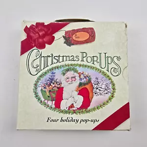 VTG Christmas Pop-Up Four Holiday Stories Nutcracker A Christmas Carol 1993 READ - Picture 1 of 18