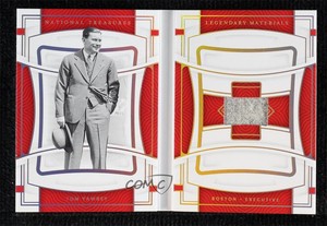 2022 National Treasures Legendary Materials Booklets Holo Gold /20 Tom Yawkey