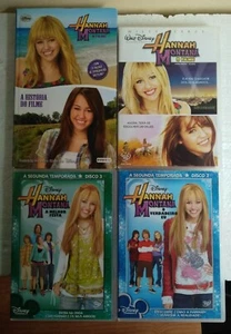 Hannah Montana O Filme Book + 3 DVD Portugal Miley Cyrus Disney 2009 Portuguese - Picture 1 of 7