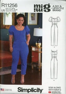 Misses Jumpsuit Simplicity Muster 1R11256, Gr. 6-14, 16-24 Mimi G ungeschnitten - Bild 1 von 2