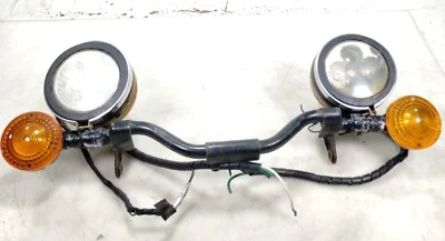 Barra de luz delantera Kawasaki VN800 Vulcan Drifter 2000 señal de giro izquierda y derecha oxidada Foto 1 de 4