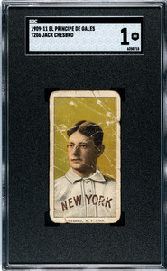 1909-11 El Principe De Gales  EPDG (T206)  Jack Chesbro  SGC 1