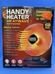 HANDY HEATER - 1500-Watt 18.5 in. Electric Ceramic Parabolic Space Heater - Picture 1 of 3