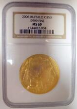 2006 Buffalo $50 1 Troy Oz Pure .999 FINE Gold Coin NGC MS69 FREE SHIPPING USA