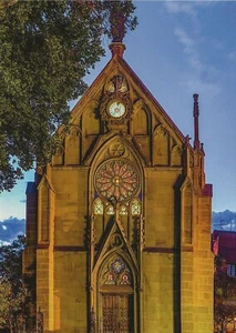 Postal Nuevo México Santa Fe Loretto Capilla Exterior COMO NUEVA Sin Usar - Imagen 1 de 1