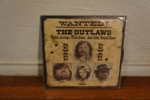 W Jennings, W Nelson, J Colter, T Glaser, Wanted! The Outlaws, Vinyl LP, R - Picture 1 of 4