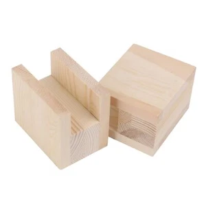 SHANOER 4PCS Bed Furniture Risers Heavy Duty Wood Risers for Sofa Table and C... - Picture 1 of 9