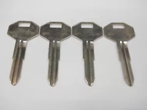 Jet MIT1 Key Blank Fits Mitsubishi Dodge Hino X176 MIT8P Lot of 4 - Picture 1 of 2