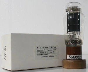 VT25A 801 Sylvania made in U.S.A Amplitrex Tested fixed bias - Bild 1 von 8