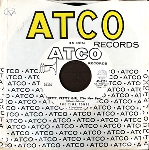 The Time Tones - Pretty Pretty Girl (The New Beat) 7” Promo Single 1961 ATCO USA - Picture 1 of 4