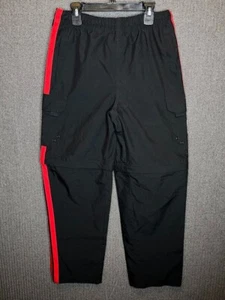 MTA Sport Sweatpants Youth 10/12 Black Convertible Sport Softshell - Picture 1 of 12