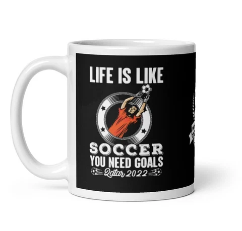 Qatar 2022 Mug, FIFA 2022 Mug, World Cup 2022 Mug,Mundial Qatar Tazas,Cristiano Cover
