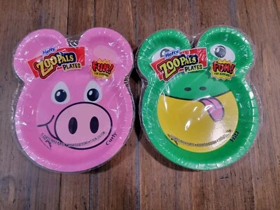 2 Packs ZOO PALS Hefty Paper Plates 2023 15 Plates Each - 30 Plates Total - Image 1 of 2