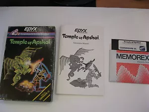 TEMPIO DI APSHAI COMMODORE C64 GIOCO STATERGY EPYX - Foto 1 di 2