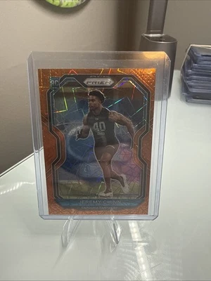 2020 Panini Prizm - Rookie Jeremy Chinn #367 Lazer Prizm (RC) - Image 1 of 2