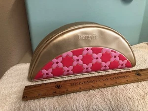 BENEFIT domed monogrammed NEW make up/cosmetic case - Picture 1 of 8