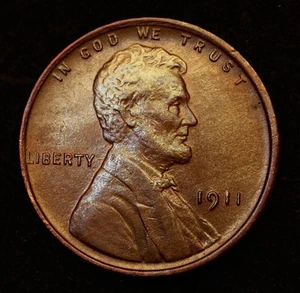 1911 p lincoln centesimo di grano penny MS+++++ - Foto 1 di 2