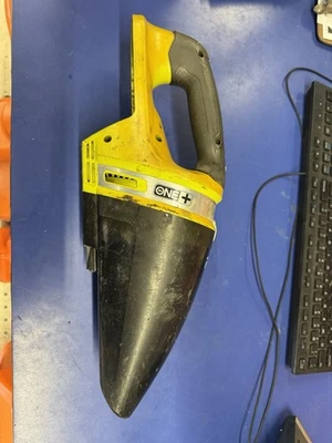 Ryobi P713 18V Cordless Vacuum Cleaner - Yellow good condition discolored  - Image 1 of 4