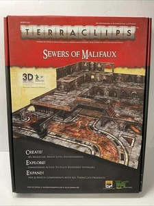 Terraclips 3D Streets of Malifaux mit Box mit 120 Terraclips Wyrd Miniaturen - Bild 1 von 4