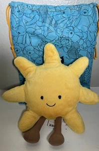 Originale Amuseables Medium Sun Jellycat viene fornito con tutte le etichette e sacchetto antipolvere nuovo con etichetta - Foto 1 di 9