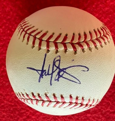 Béisbol autografiado por Harold Baines con holograma PSA/DNA con cubo de exhibición Foto 1 de 4