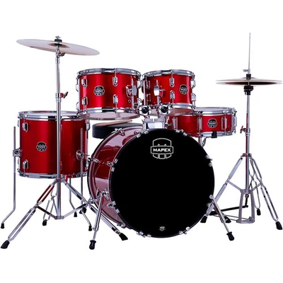 Kit de batería Mapex Comet de 5 piezas con bombo infrarrojo de 20" Foto 1 de 3