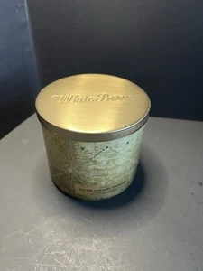 Ponche de huevo de caramelo salado White Barn 3 mechas 14,5 oz vela NUEVO caramelo pegajoso retirado - Imagen 1 de 7