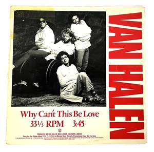 VAN HALEN ~ Why Can’t This Be Love ~ Orig. Promo 12” SINGLE 1986 VG+~13 - Picture 1 of 4