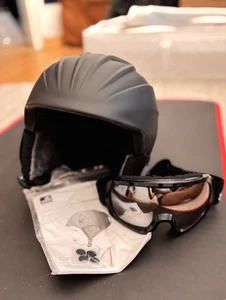 Tchibo Ski-/Snowboardhelm + Brille | Größe M/L (54–58 cm) | unbenutzt | ohne OVP - Bild 1 von 5