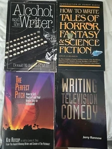 Wie man Bücher schreibt 4 Lot, Drehbücher Romane Horror Drama Komödie Schriftsteller Bücher - Bild 1 von 7