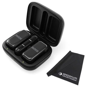 Rode Wireless Micro Drahtloses Mikrofon-System USB-C für Smartphones mit Tuch - Picture 1 of 9