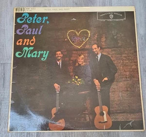 Peter Paul and Mary -Debut Mono Vinyl Album- 1962 - Warner Brothers very good - Picture 1 of 6
