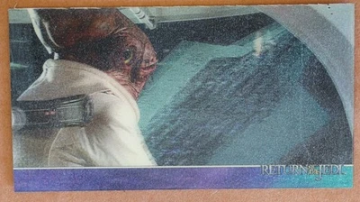 Star Wars Return Of The Jedi Widevision 3D Admiral Ackbar card 1995 Diii/0 - Image 1 of 2